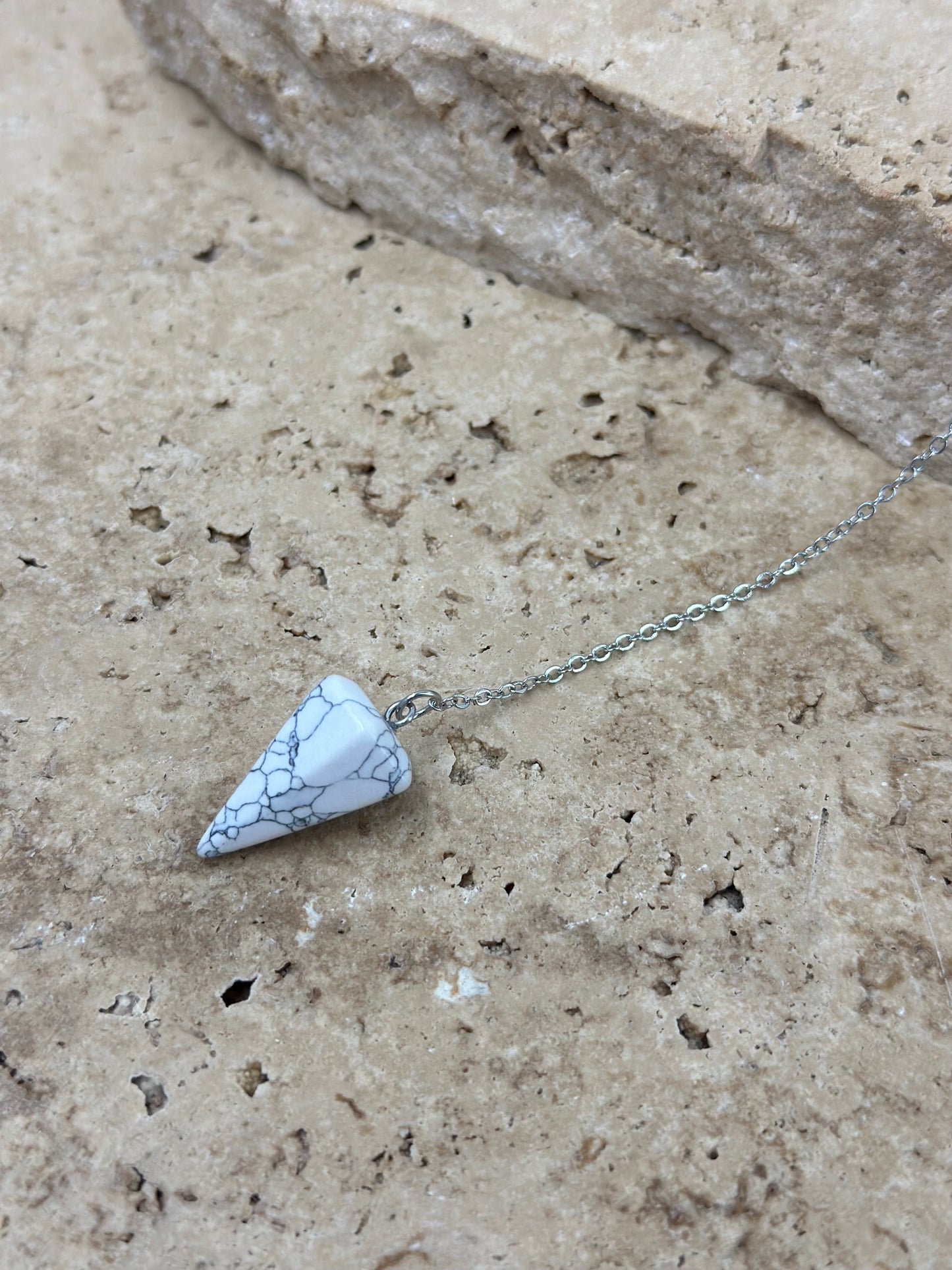 Howlite Pendulum