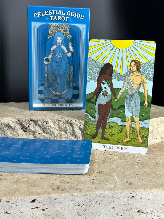 Celestial Guide Tarot with Guidebook